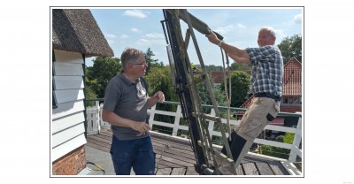 30 mei 2026. De zeilen worden vastgezet