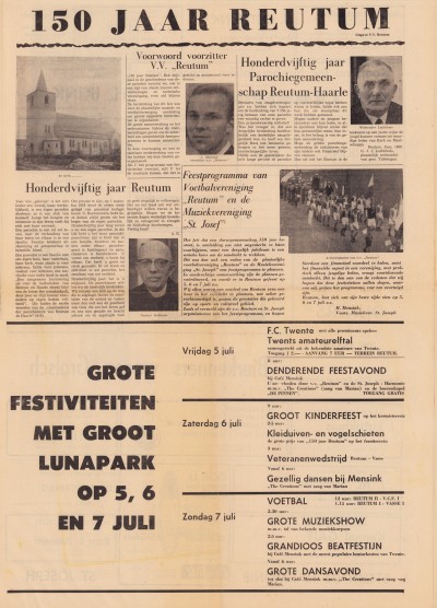 150 jaar Reutum. 1 juli 1968