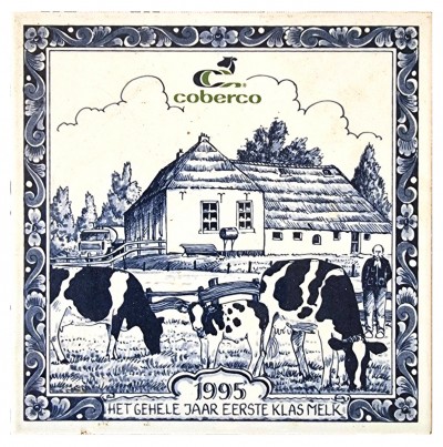 bron:  fam Lammerink Gerard en Elly. 1995 tegeltje Coberco