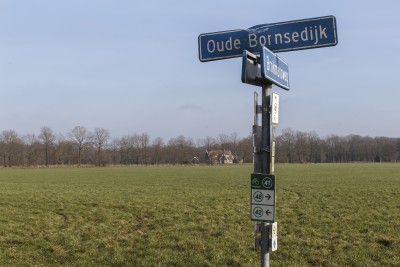 Oude Bornsedijk. Verbindingsweg tussen Ootmarsum en Borne. Routepunt 2