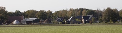 Gezicht op Reutum vanaf Zonnebergweg oktober 2024