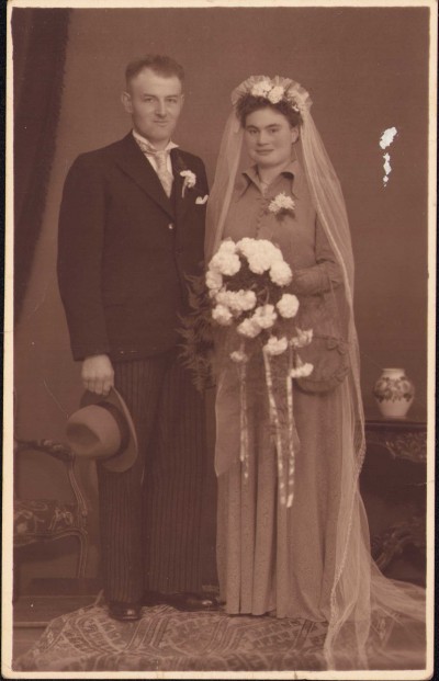 trouwdag 1952 tubbergen J.G. Snijders B.J. Snijders - Brunninkhuis