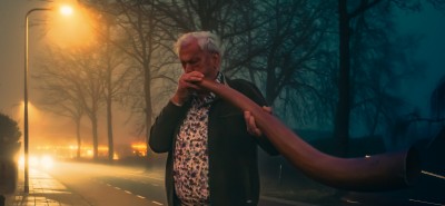 Reutum 28 dec 2025 kerkstraat midwinterhoornblazen