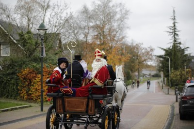 19 november 2023 Sinterklaas is gearriveerd in Reutum. (foto Johan Schepers)