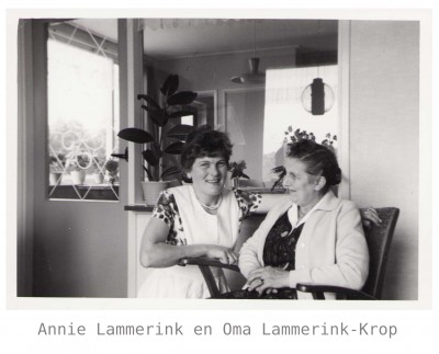 Annie en Oma Lammerink-Krop