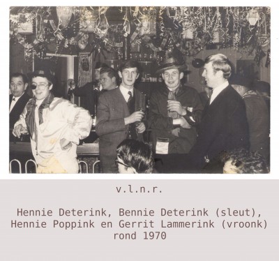 Café rond 1970. Uit archief Hennie Deterink
