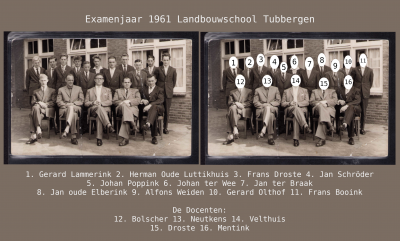 1961 Tubbergen Landbouwschool